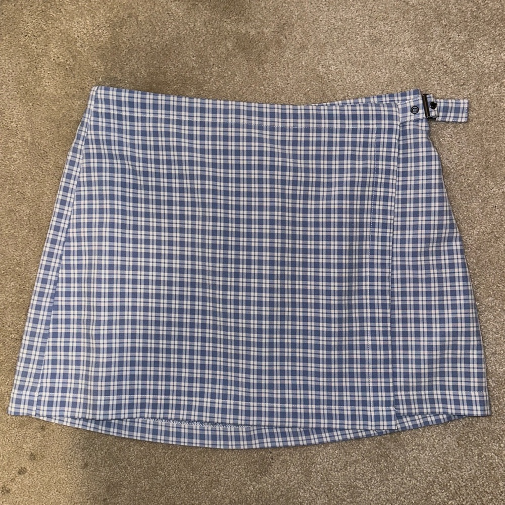 Wild Fable plaid wrap skirt